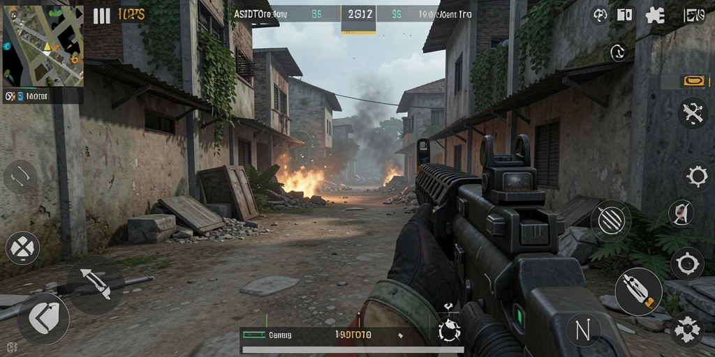 Screenshot utama ASDTOTO dengan gameplay TPS seru