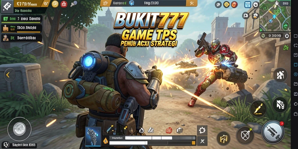 Screenshot dari gameplay yang mendebarkan di BUKIT777.