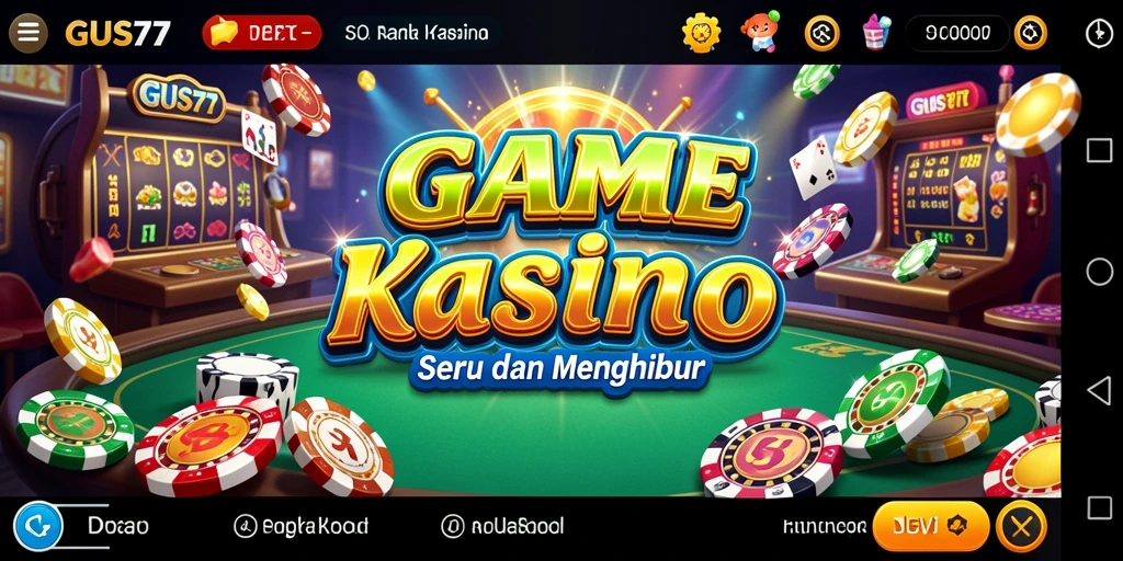 Screenshot GUS77 menunjukkan gameplay Kasino yang menarik dan penuh aksi.