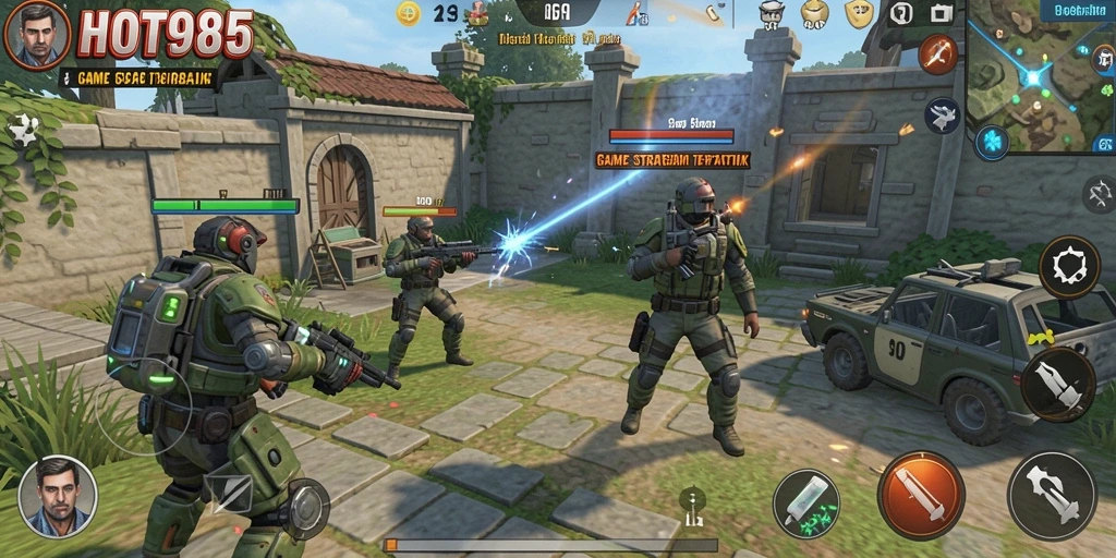 Tampilan gameplay HOT985 yang seru dan menantang.