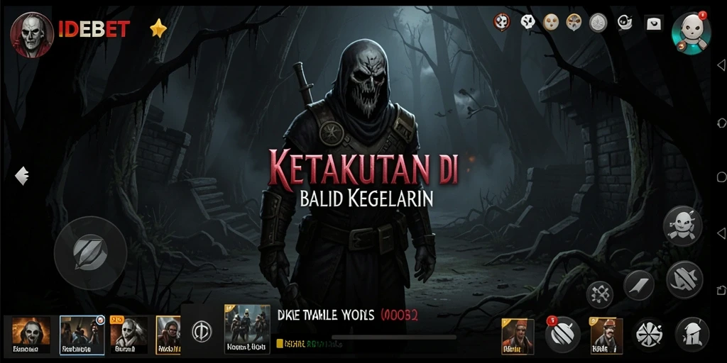 Gameplay mencekam dari IDEBET dengan elemen horror yang menakjubkan.