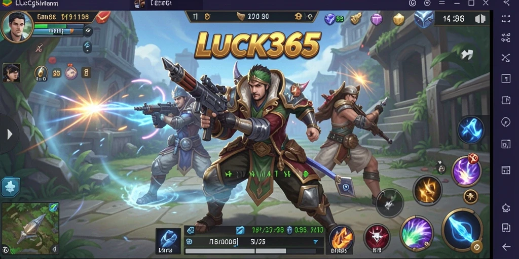 Tampilan seru gameplay LUCK365 yang penuh strategi.