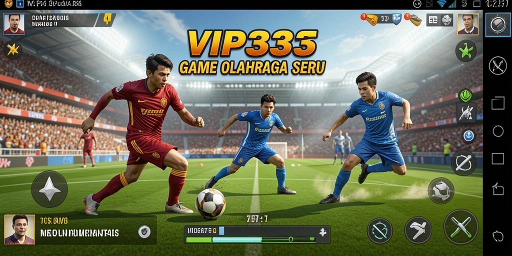 Tampilan gameplay seru dari VIP333 dengan aksi olahraga yang mendebarkan.